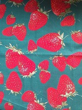 Erdbeer Stoffrest nähen