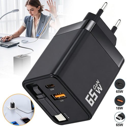 65w usb ladegerät handy - usb,