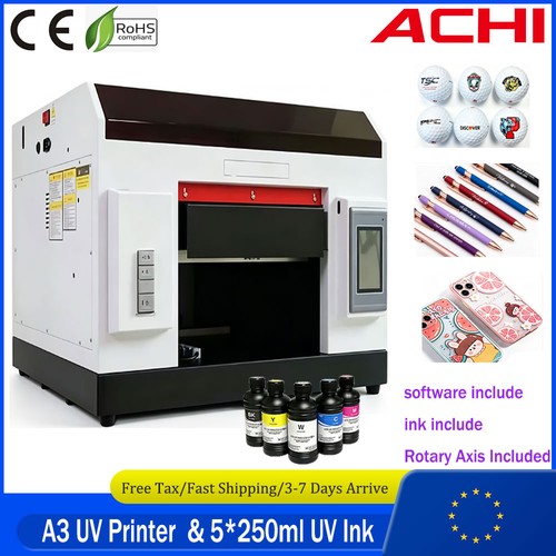 Achi flatbed printer - a3,