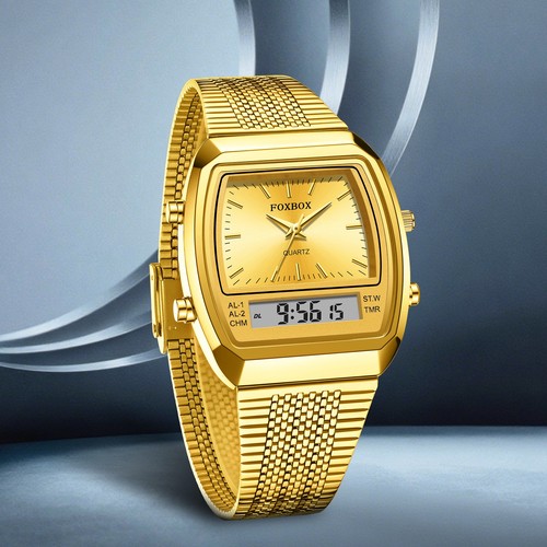 Herren armbanduhr quarz - herren,