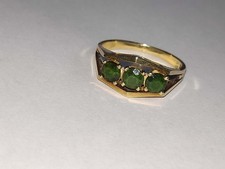 Art deco Toller Ring 585 GOLD