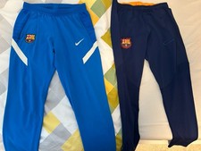 Nike FC Barcelona Strike Herren Trainings Hosen (2 Stück) Dri-Fit Größe M