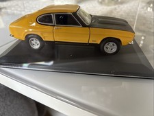 Ford Capri RS2600 1970 gelb Oldtimer Modelauto ca. 12cm *NEU* 1:32