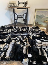 Echte Rex- Kaninchenfell Decke