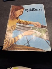 Anleitung und Strickmuster für Strickmaschine Passap Duomatic 80 Doppelbett