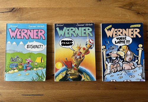 Werner comics kult paket band - werner,