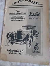 1925 August  Sport Im Bild Zeitschrift  Original Illustrierte Antik Selten Buch 