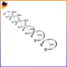 Penisringe mit Doppelkugel verschiedene Größen Edelstahl Eichelring Cock Ring