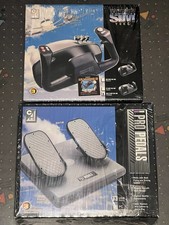 2er-SET - CH Pro Pedals USB für Flugsimulator – gebraucht aber Neuwertig