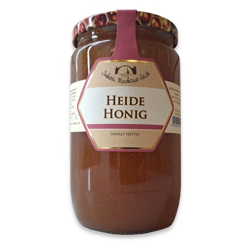 Heidehonig 1000g xxl glas - heidehonig,