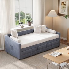 Polsterbett ausziehbares - polsterbett,