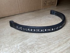 Stirnriemen mit Silbernen Glitzersteinchen