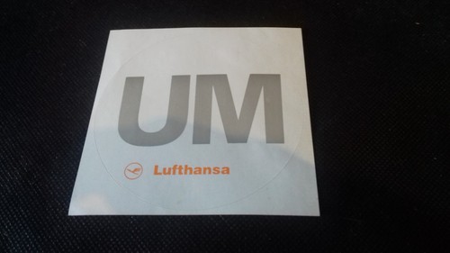 Lufthansa aufkleber - lufthansa, um
