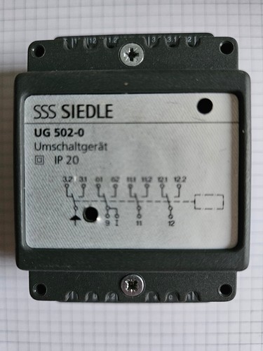 Siedle 502 umschaltgerät - 502-0,