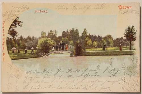 19835 postkarte wurzen sachsen - postkarte,