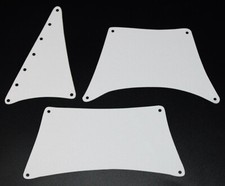 Segel Set kompatibel mit Piraten Schiff 6274 Black Seas Barracuda Weiß