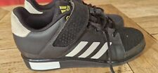 adidas Power Perfect Weightlifting Schuhe Gr. 44 Schwarz/Weiß/Gold