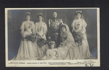 AK Adel Sachsen Coburg, Battenberg, Schweden, Erna, Beatrice, Gustav, Patrica