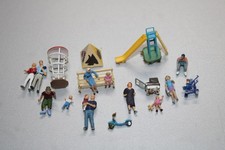 Noch und andere 15 Figuren Familien im Park Kinderwagen Rutsche Spur H0 #M188