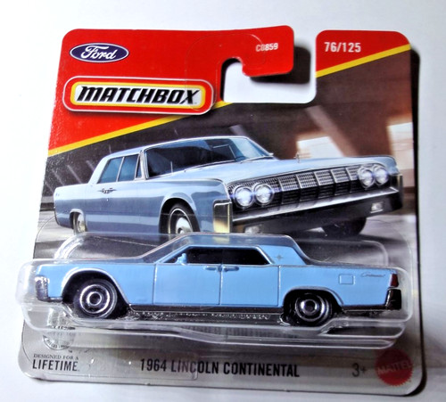 Matchbox 1964 lincoln - matchbox,