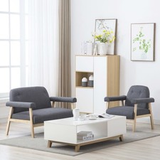 vidaXL 2-Sitzer-Sofa Stoff