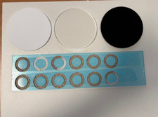 PLEXIGLAS® Acrylglas 3mm Runde Platten Scheibe Kreisform farblos, weiß, schwarz