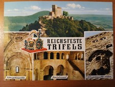 Postkarte 2804 gelaufen, Trifels, Ansichtskarte, Sammlung