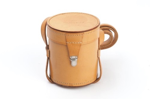 Hasselblad leather lens case - leather,