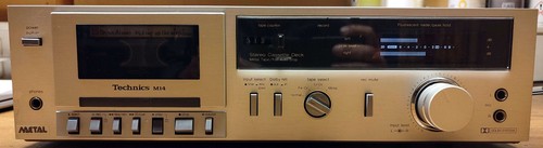 Technics stereo cassette - cassette, deck