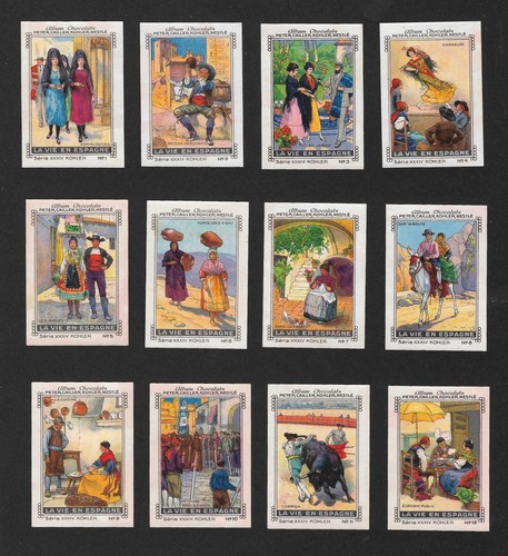 Poster briefmarken spanien - briefmarken,
