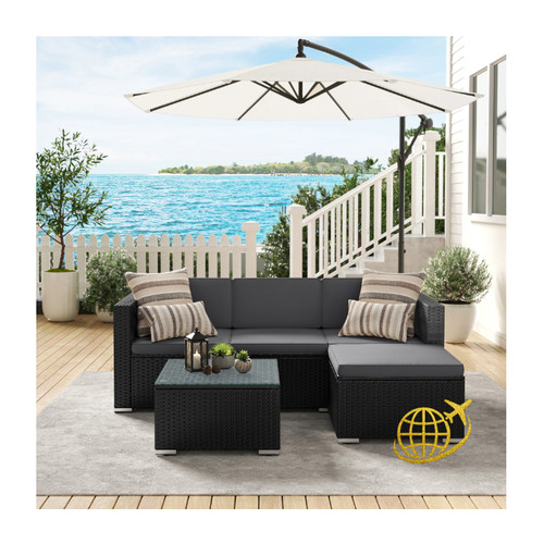 Gartenlounge set tlg 1 - gartenlounge-set,