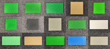 Lego Basisplatte Baseplate Grundplatte Platte 16x22 14x20 16x16 10x16 8x16
