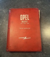 Teilekatalog Opel Blitz 1,5t /