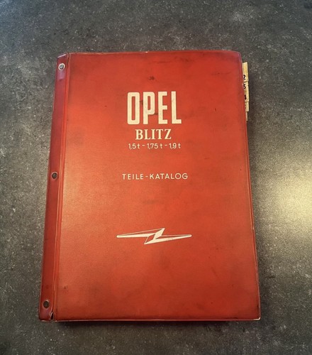 Teilekatalog opel blitz - opel,
