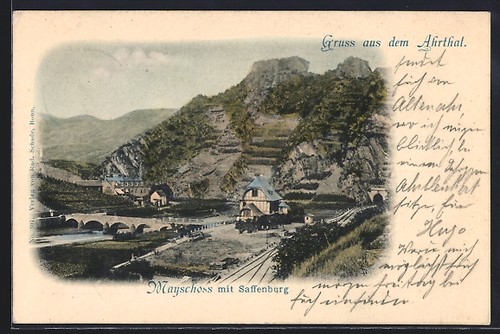 Ansichtskarte mayschoss - ansichtskarte,