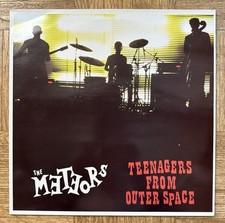 The Meteors Teenagers From Outer Space LP Black 1986 Psychobilly