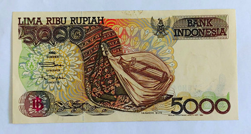 Indonesien banknote 5000 - indonesien,