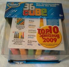 ThinkFun 36 CUBE World's Most Challenging Puzzle Game Complete In Box RARE