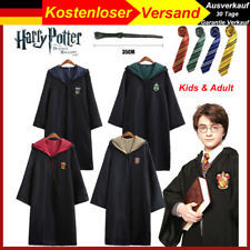 Harry Potter Kostüm Gryffindor Slytherin Ravenclaw Robe Mantel Umhang Krawatte