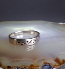 Ring Silber 925 Bandring fein