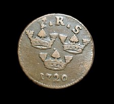 Schweden Sweden, 1 Ore 1720