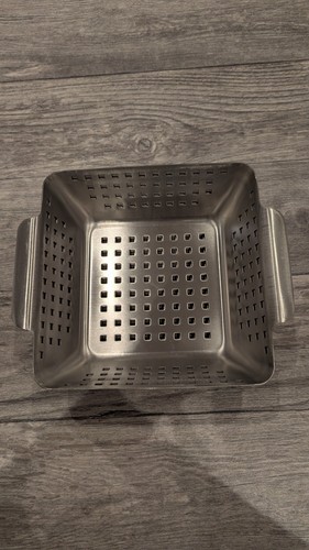 Edelstahl gemüsekorb grill - edelstahl,
