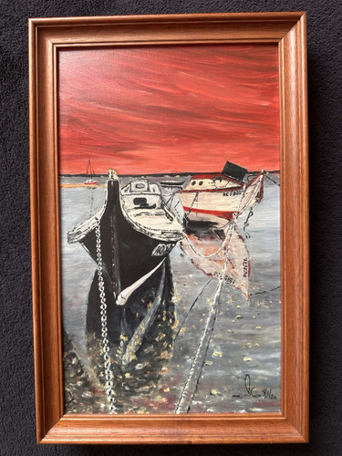 Gemälde gerahmt original - gerahmt,,