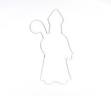 Edelstahl Nikolaus Ausstecher Ausstechform Keksausstecher St. Martin Weihnachten