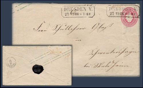 Sachsen 1866 ra2 dresden v - 1866,,