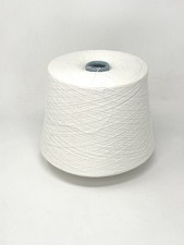 CARIAGGI GARN, FLANELL 20% WS KASCHMIR 80% WV MERINO Nm 2/40 WEISS 1000g