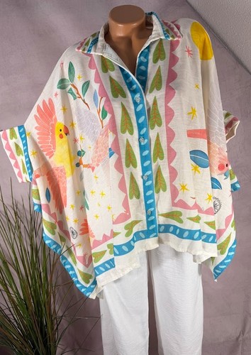 Sommer bluse ponchobluse - sommer,