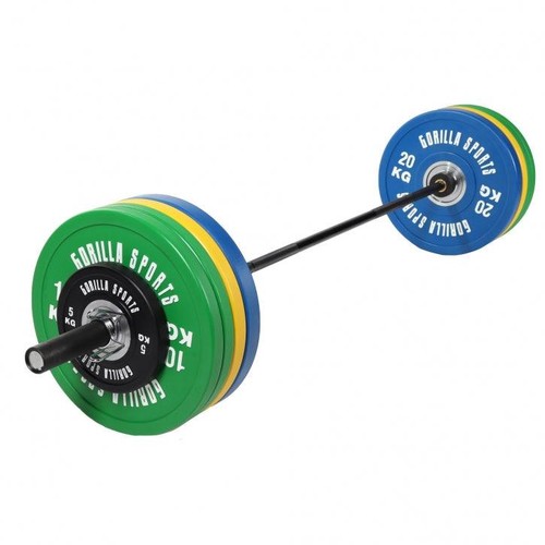 Langhantel set olympia bumper - set,