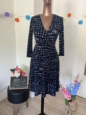 H&M Damen Kleid Punktmuster