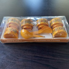 Eierbecher, Plastik, Orange